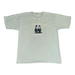 Rare Charles Darwin Research Station Galapagos Ornithology T Shirt Large